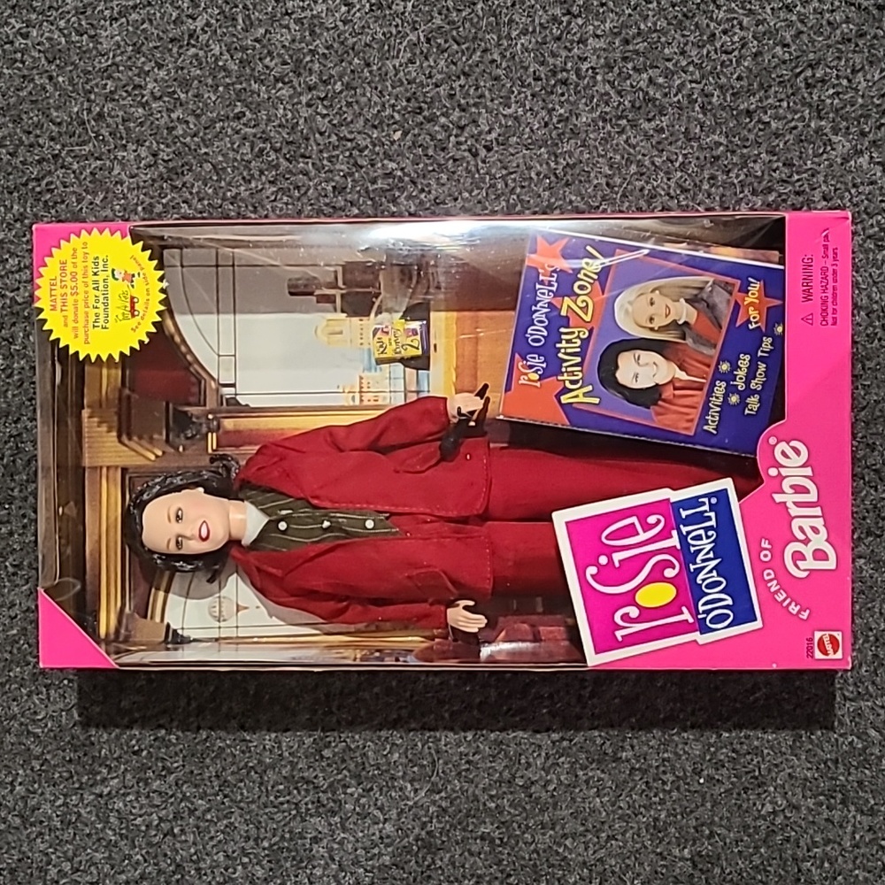 Rosie O'Donnell, friend of Barbie